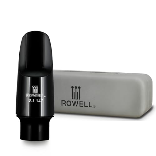 ROWELL Jazz Soprano Saxophone Mouthpiece Professional Sax Mouthpiece Warm Bright Tone for Students...