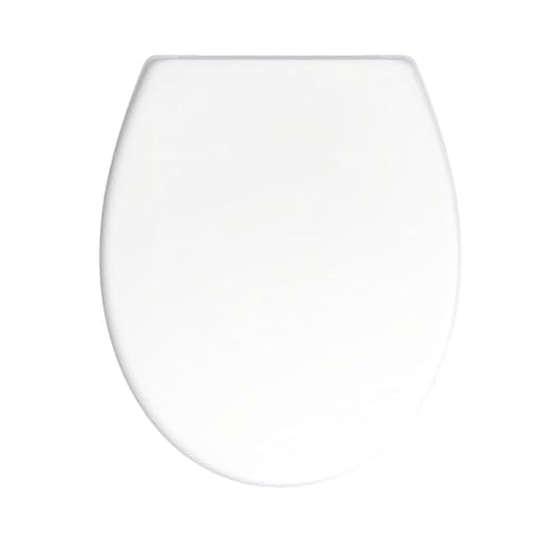 Miniatura 2 de Tapa Wc Universal Forma O, Blanco, Sin Liberación Lenta, Asiento De Inodoro Zz