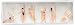 10306 Recreation & Sports Swimming People pkg(6) HO Scale Figure