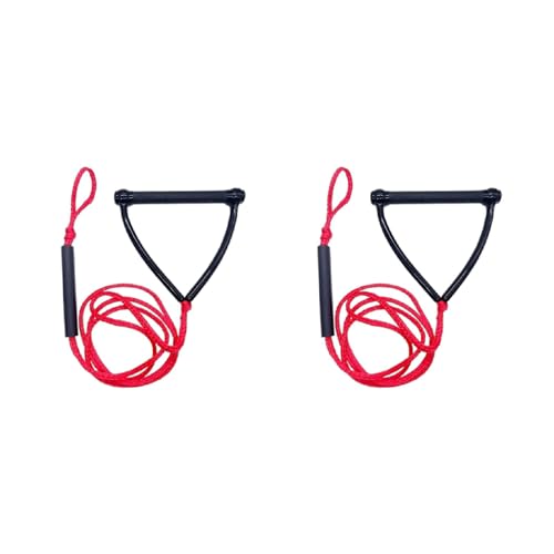 Corde de ski nautique réglable avec poignée flottante pour surf et bateau