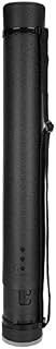 Poster Tube, Expandable Document, Art Storage Hard Plastic Tube with Shoulder Strap Poster Documents Storage Tube Extendable for Artworks(Black)