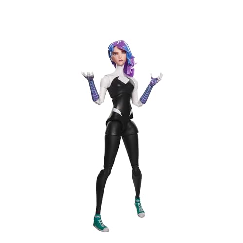 Marvel F9175 Legends Series Spider-Gwen, Spider-Man: Across The Spider-Verse Collectible 6 Inch Action Figure thumb #3