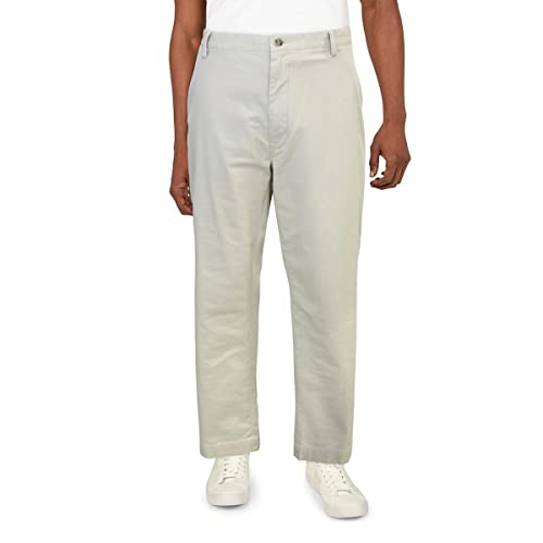Polo Ralph Lauren Men's Pants Strech Classic FIt 100% Cotton Beige (44Bx34)