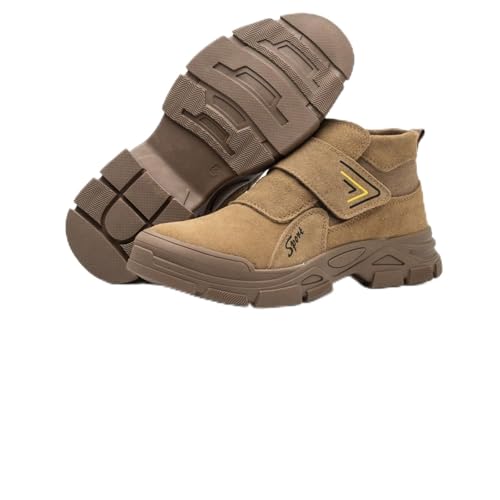 Botines para hombre, estilo occidental, botas de invierno para hombre, elegantes, botas de trabajo con hebillas, botas de desierto con plataforma, zapatos de otoño, antideslizantes, botas de nieve