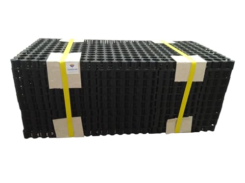 Utkarsh Garden Drainage Cell Mats (Thickness: 20 mm) Terrace/Kitchen Garden | Heavy-Duty, Highly Durable Polypropylene Water Drain Cell Mats for Indoor-Outdoor Home Garden | Pack of 5