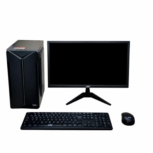Kit Computador Completo Intel Core i5 8GB SSD 256GB Monitor 20” LED HDMI + Teclado e Mouse Sem Fio | PC Desktop Completo com Windows 11 Pro