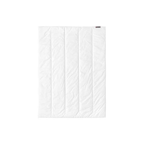 Centa-Star Duo - Edredón ligero para niños, funda: 100% algodón, relleno: 100% poliéster, Blanco, 100 x 135 cm