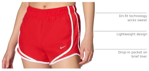 Image of Nike Women's Tempo Dri-FIT Mid-Rise Brief-Lined Running Shorts
