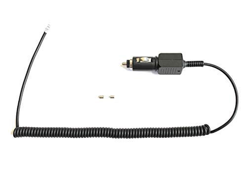 DCPOWER CAR DC Power Coiled Cord Compatible Replacement for UNIDEN R3 DSP Laser Radar Detector