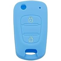 WANGXI Funda De Silicona Para Llave De Automóvil, Para KIA Rio K2 K3 K5 SPORTAGE CEED Sorento PICANTO, Para Hyundai Solaris Verna I20 I30 I35 IX20