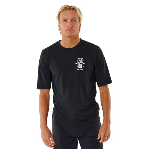 Rip Curl Men's Standard Icons Surflite UPF Short Sleeve Tee