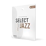 Ance D'Addario Organic Select Jazz, taglio americano, per sax alto, durezza 2 Medium, con ...