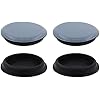 Lifeswonderful - 4x EasyMove PTFE Teflon Glider Furniture Castor Cups - 45mm