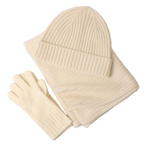 Ensemble bonnet écharpe gants coffret cadeau idéal et élégant pour homme et femme