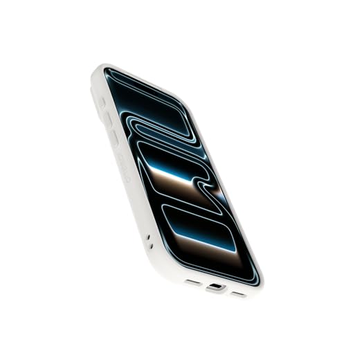 Image of OtterBox iPhone 17 Pro Figura Series Case - Crema White - Aesthetic, Silicone Phone Cases, Protective Minimalist Design, MagSafe iPhone Case with Camera Protection