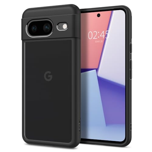Image of Spigen for Pixel 8 Case, Ultra Hybrid[Anti-Yellowing] [No Magnet Ring] - Matte Black