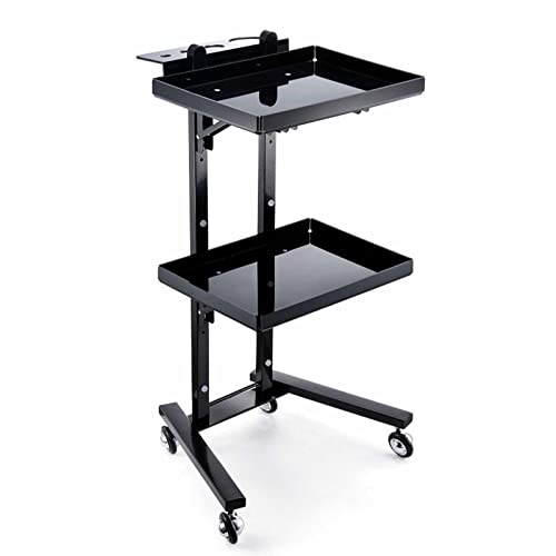 Chariot de camping pliable portable chariot coiffeur roulettes plateau resistant