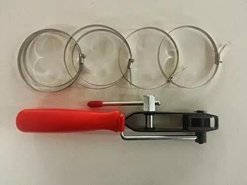 CV BOOT CLAMP Kit Set 4 CLAMPS w/Tool & Cutter for Polaris Ranger RZR Hawkeye Magnum