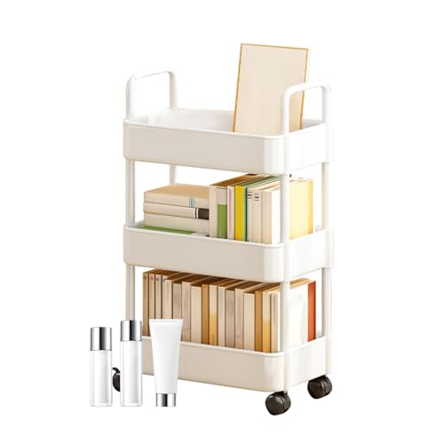 Chariot de rangement avec poignées pour optimiser les petits espaces - 2