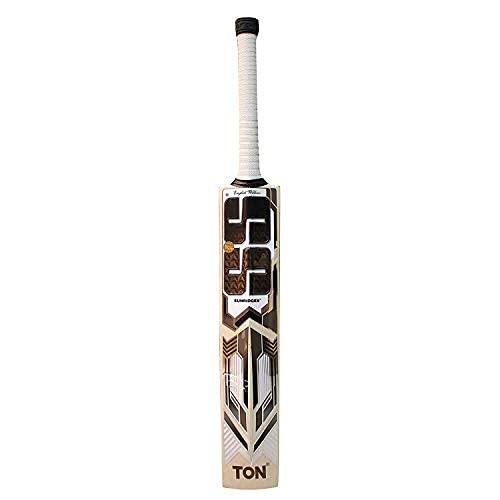 SS EW Bat Master 99 Grade 7 Batte de Cricket en Saule Anglais (Taille : Manche Court, Boule en Cuir) Men's, Beige, Short Handle