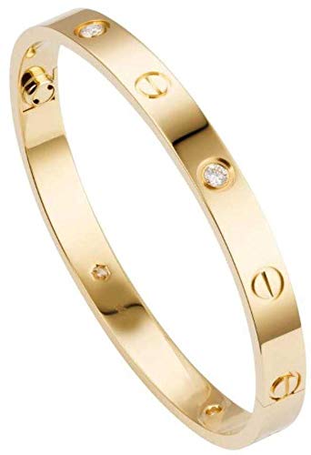 MYKI Gorgeous Diamond Studded Love Bracelet for Women (B08YJYR1DN) Amazon Price History, Amazon Price Tracker