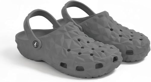 Image of Men's Everyday Use Mules Eva Clogs Slip-On Classic Flexible Casual Anti-Skid Clogs Shoes Adjustable Back Strap