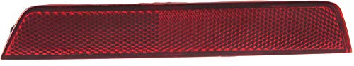 Evan Fischer Rear Driver Side Bumper Reflector Compatible With 2010-2017 Chevrolet Equinox, GM1184110