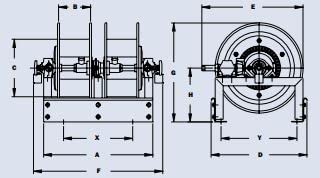 Fisher 2981-R000 30' Rubber Hose for Reel