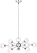 Quoizel PCSB5012C Spellbound Sputnik Large Chandelier, 12-Light, Xenon 480 Watts, Polished Chrome (11" H x 29" W)