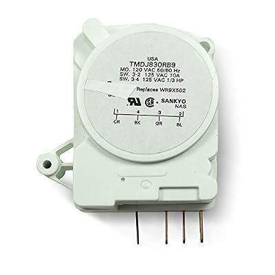 Compatible with GE WR9X502 Refrigerator Defrost Timer 310900 AH310869 CC310 EA310869