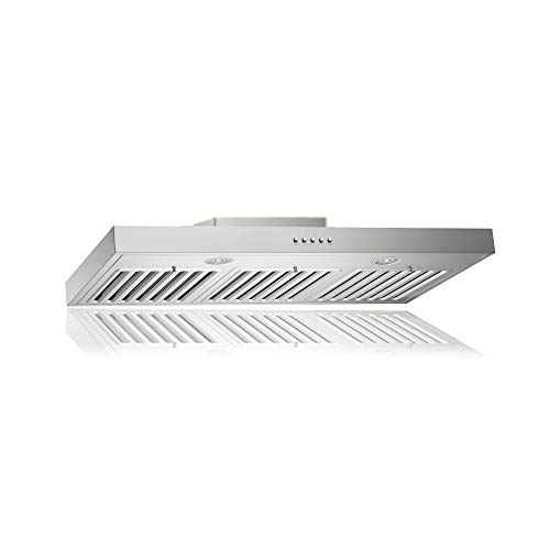 Kobe Range Hoods Rax2130Sqb-1 Under Cabinet Range Hood, 30-Inch, Stainless Steel #TOP7