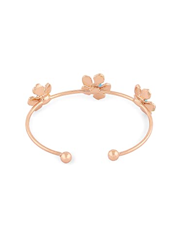 Set of 3 Floral Stack Bracelets, Pastel Colors