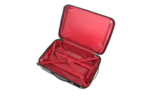 Image of Kamiliant Polypropylene by American Tourister Medium Check-in Hard Shell 4 Wheels Spinner Suitcase Luggage (66 Cm) - KAM Spectrum SP 66CM-Midnight Blue