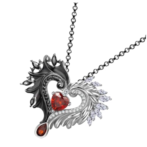 Collier cœur aile HYJYGM le symbole d'un amour éternel et protecteur