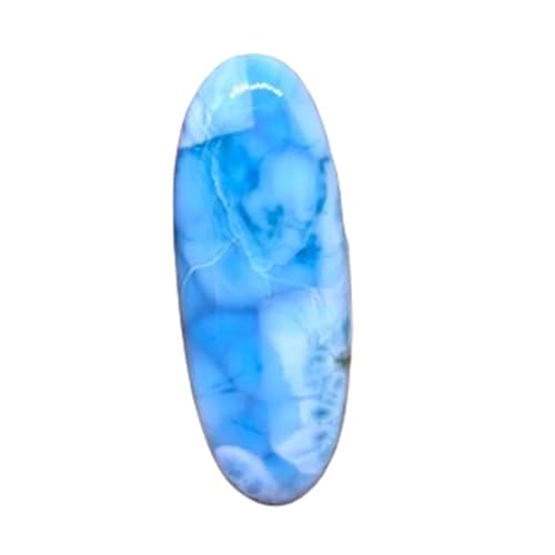 Larimar naturel pour création de bague unique en pierre gemme lâche ovale