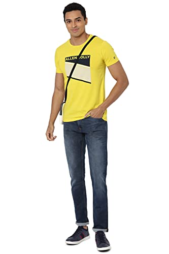 Image of Allen Solly Men's 100% Cotton Regular Fit T-Shirt