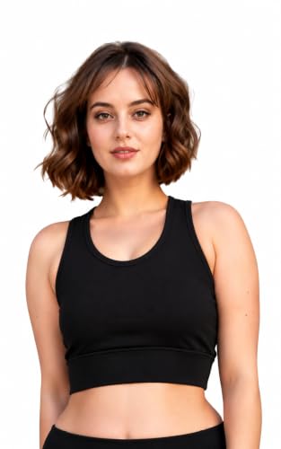Image of Sports Bra for Women | Non-Padded High Support Gym, Yoga & Running Bra | Seamless Sweat-Wicking Polyester Workout Bra