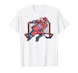 Inline-Skaterhockey Hunde Kinder Skaterhockey Inlinehockey T-Shirt