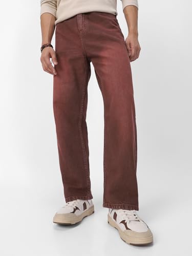 Image of Urbano Fashion Men Mid Rise Loose Jeans