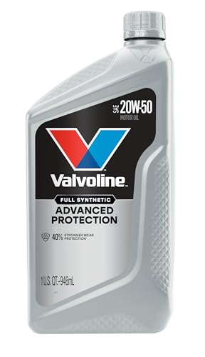 Image of Valvoline Advanced Full Synthetic SAE 20W-50 Motor Oil 1 QT