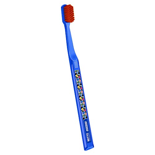 Escova de dentes ultra macia que não machucam a gengiva personalizada Romero Britto com artes alegre