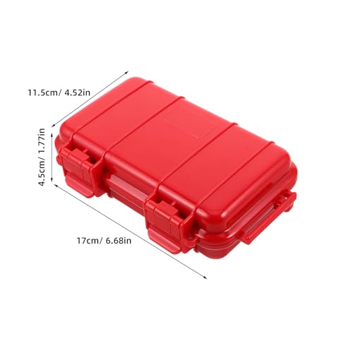 Estuche seco compacto para camping EPIGEIST rojo de viaje 2