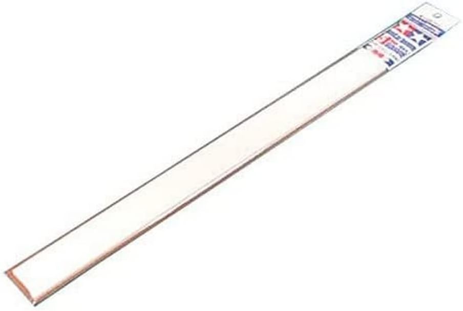 TAMIYA 70131 Square Profile 5 x 5 mm Pack of 6 Plastic 400 mm White