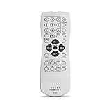 RCA Guest TV Remote for CT Series TVs | Standard Replacement Television Remote. Grey White.