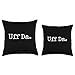 Uff Da. Funny Midwestern saying Minnesota Norwegian saying Throw Pillow