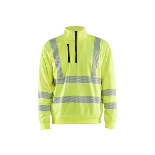 Sudadera de alta visibilidad BLAKLADER 3564 en color amarillo alta visibilidad talla XXXL