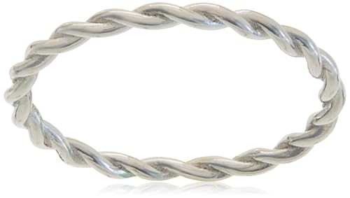Bague Minimalist Silver Twisted Beneto pour sublimer votre style