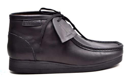 British Collection New Castle 2 Men Leather and Suede Lace Up Shoes3