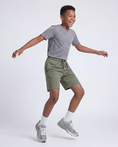 Image of 5 Pack Boys' Mesh Athletic Shorts Basketball Kids Soccer Sports Pockets