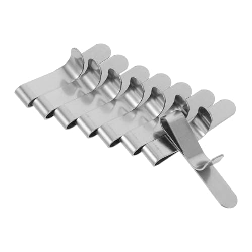 Mobestech 8 Stück Edelstahl Kuchenring Fixierclips Für Verstellbare Tortenringe Backzubehör Zur Formstabilität Und Sicheren Befestigung Beim Backen